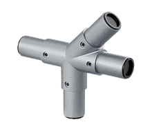 T-соединитель 45 градусов правый D40