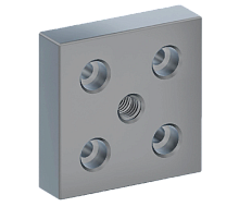 Пластина для крепления опоры 90х90 М16-20