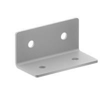 Угловой соединитель стальной 45х90L, 45 серия, 3 мм